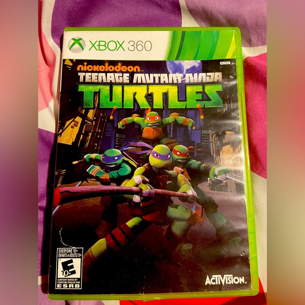 Xbox 360 Teenage Mutant Ninja Turtles
